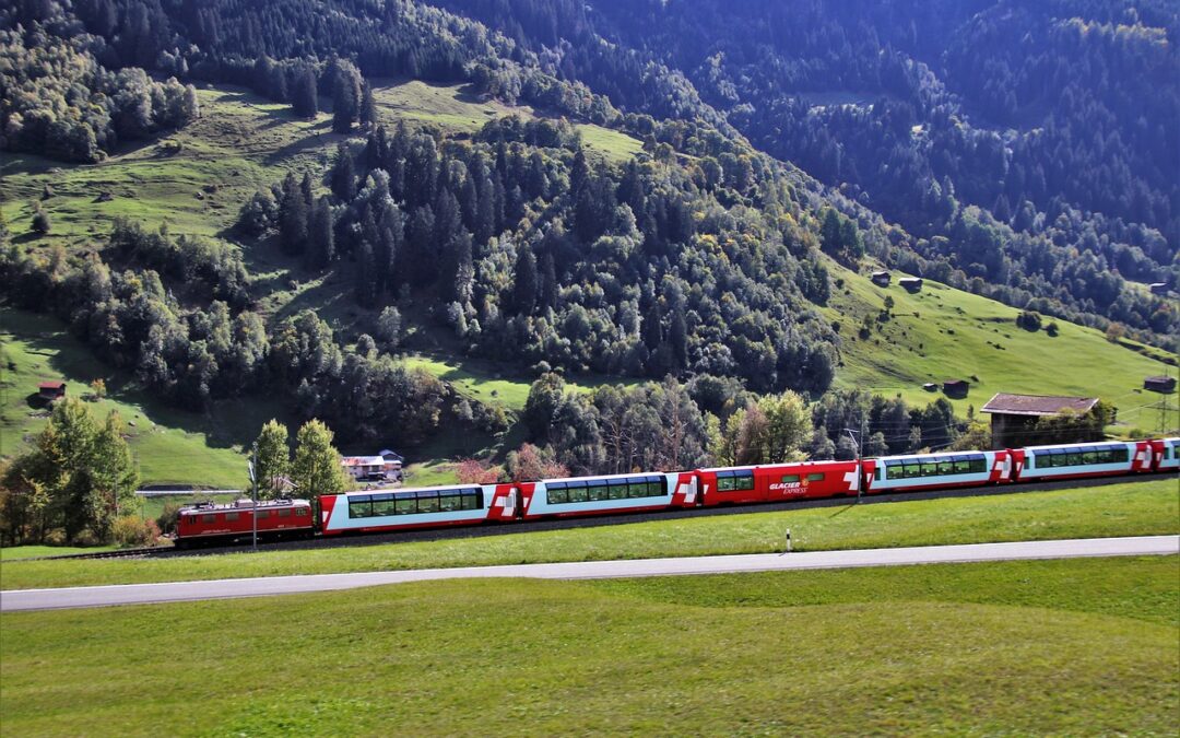 Trenes panorámicos Suizos